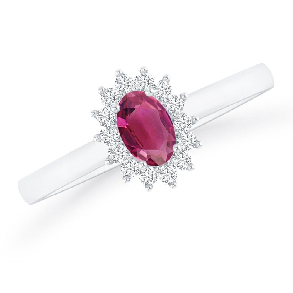 White Gold - Pink Tourmaline