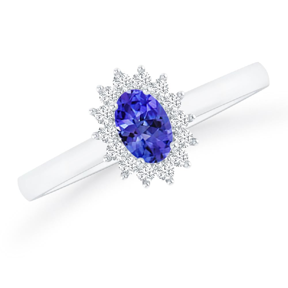 White Gold - Tanzanite