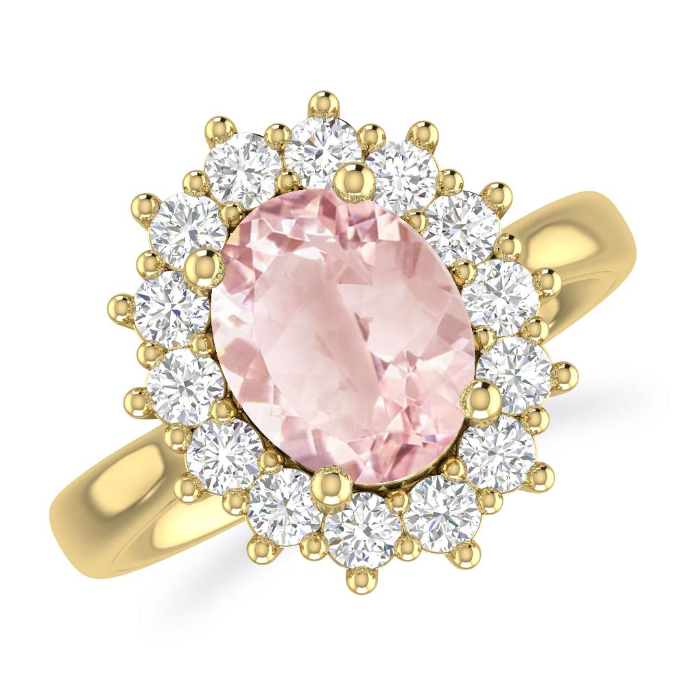 Yellow Gold - Morganite