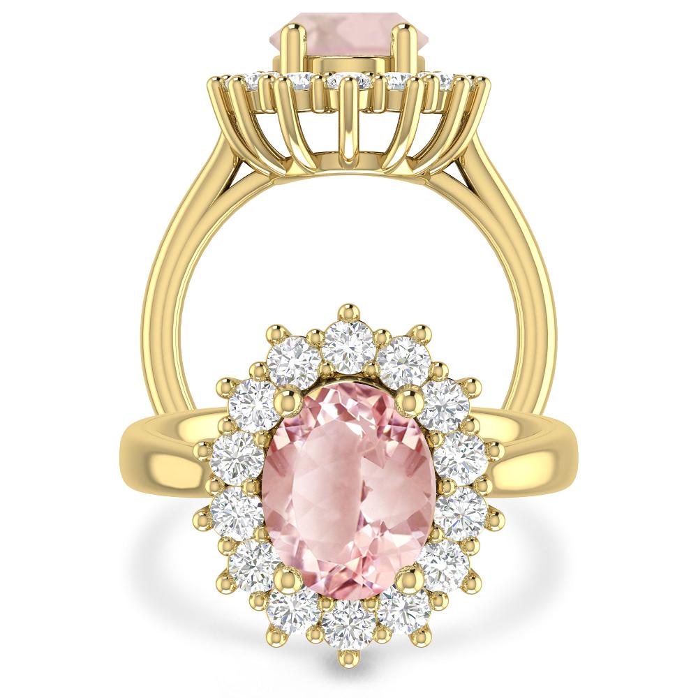 Yellow Gold - Morganite