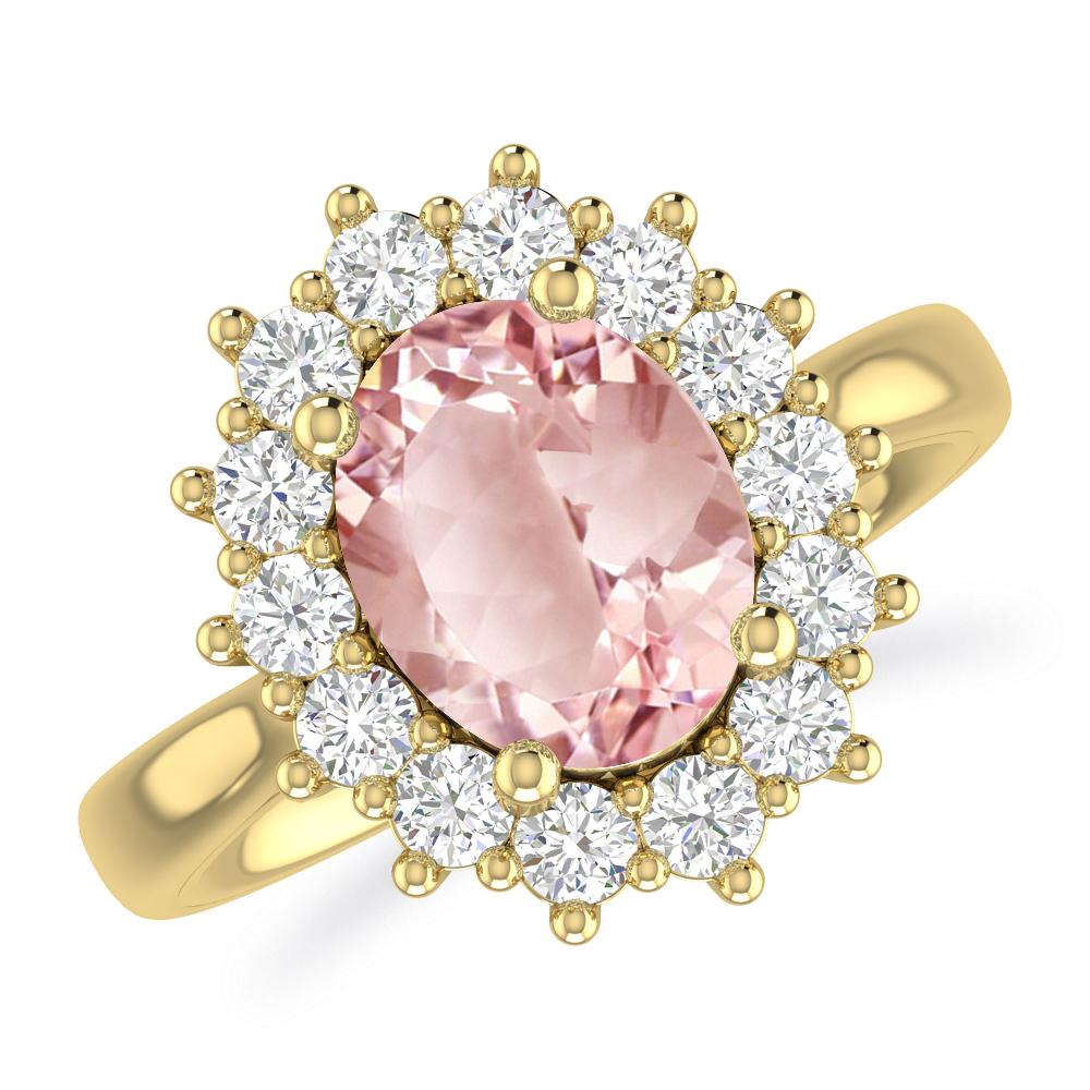 Yellow Gold - Morganite