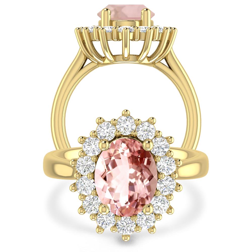 Yellow Gold - Morganite