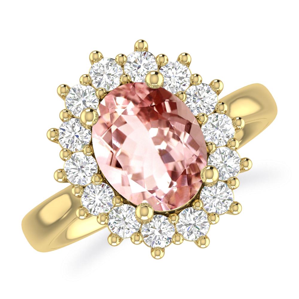 Yellow Gold - Morganite