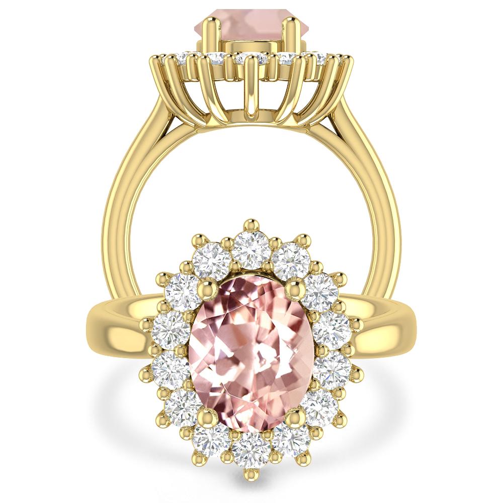 Yellow Gold - Morganite