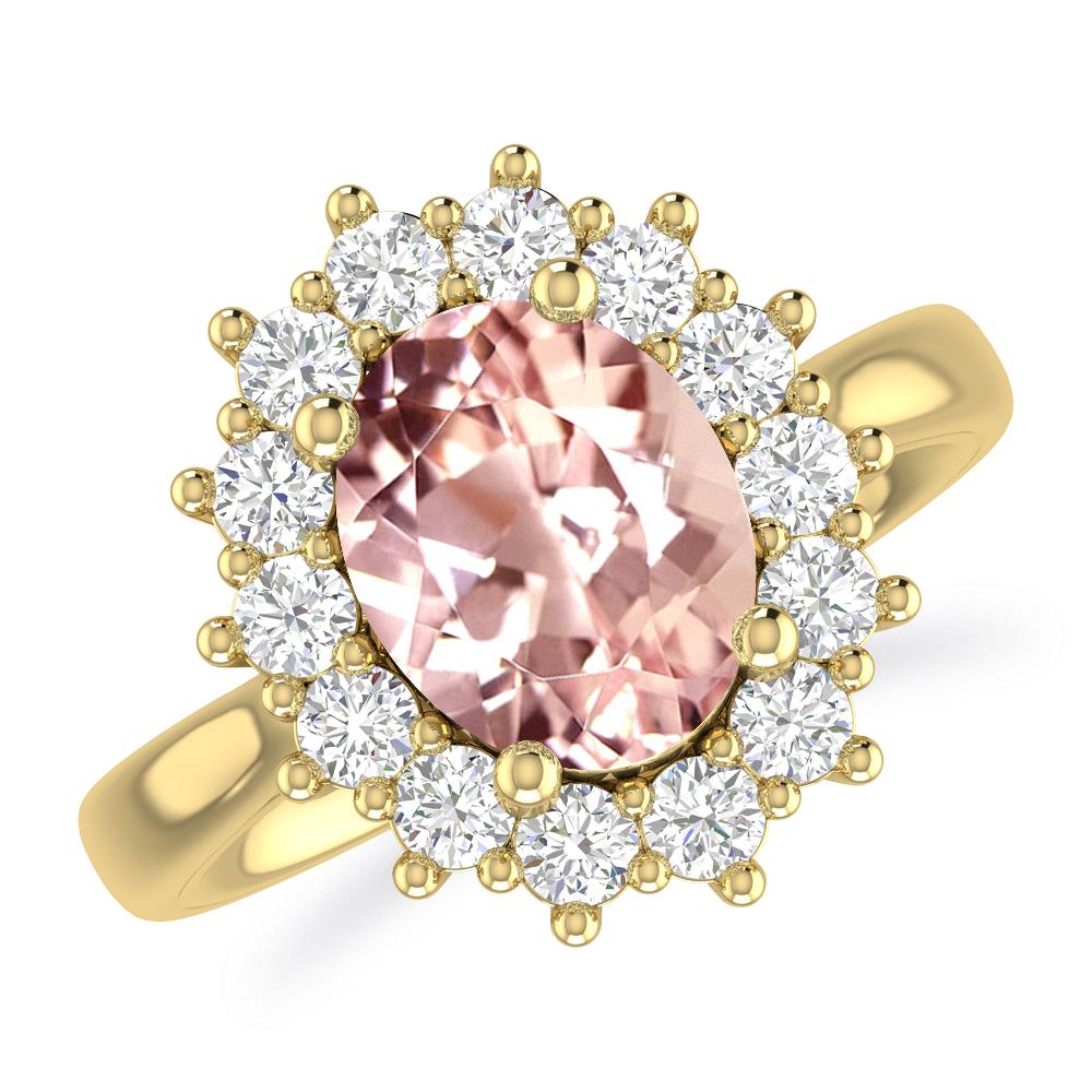 Yellow Gold - Morganite