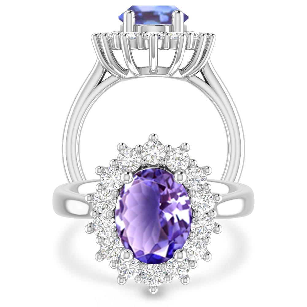White Gold - Tanzanite