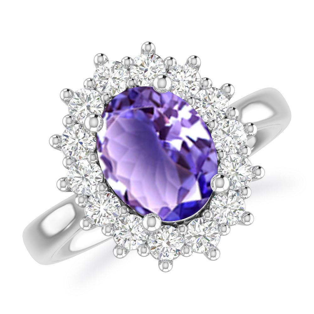 White Gold - Tanzanite