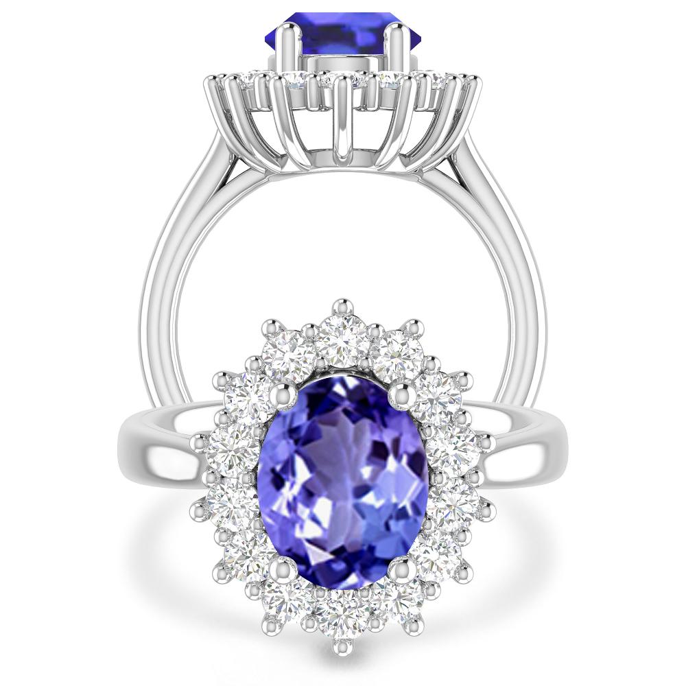 White Gold - Tanzanite