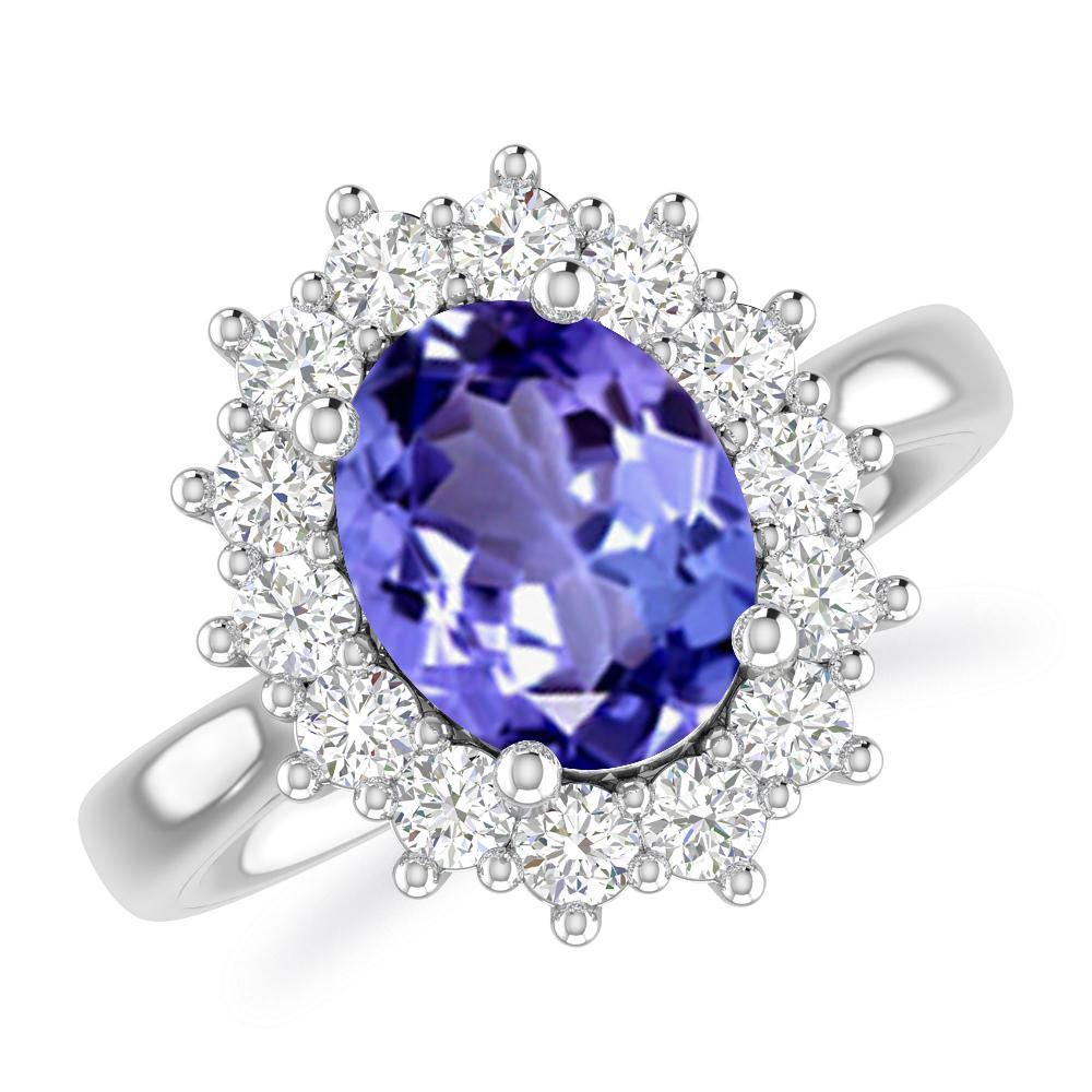White Gold - Tanzanite