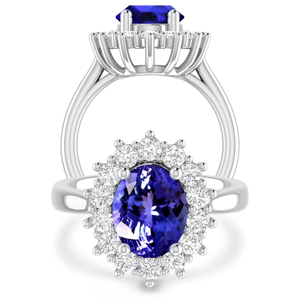White Gold - Tanzanite