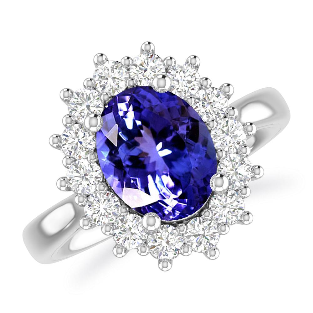 White Gold - Tanzanite