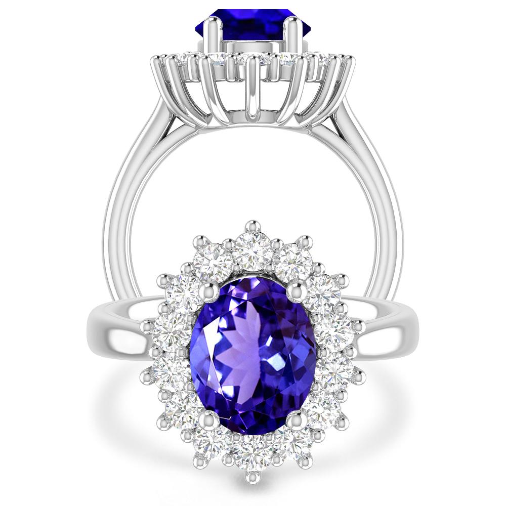 White Gold - Tanzanite