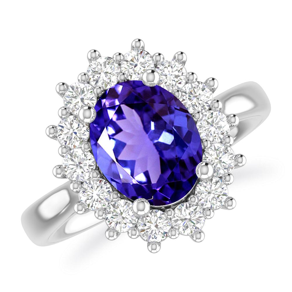 White Gold - Tanzanite