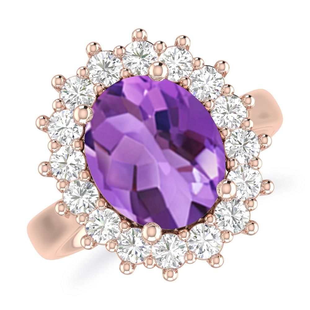 Rose Gold - Amethyst