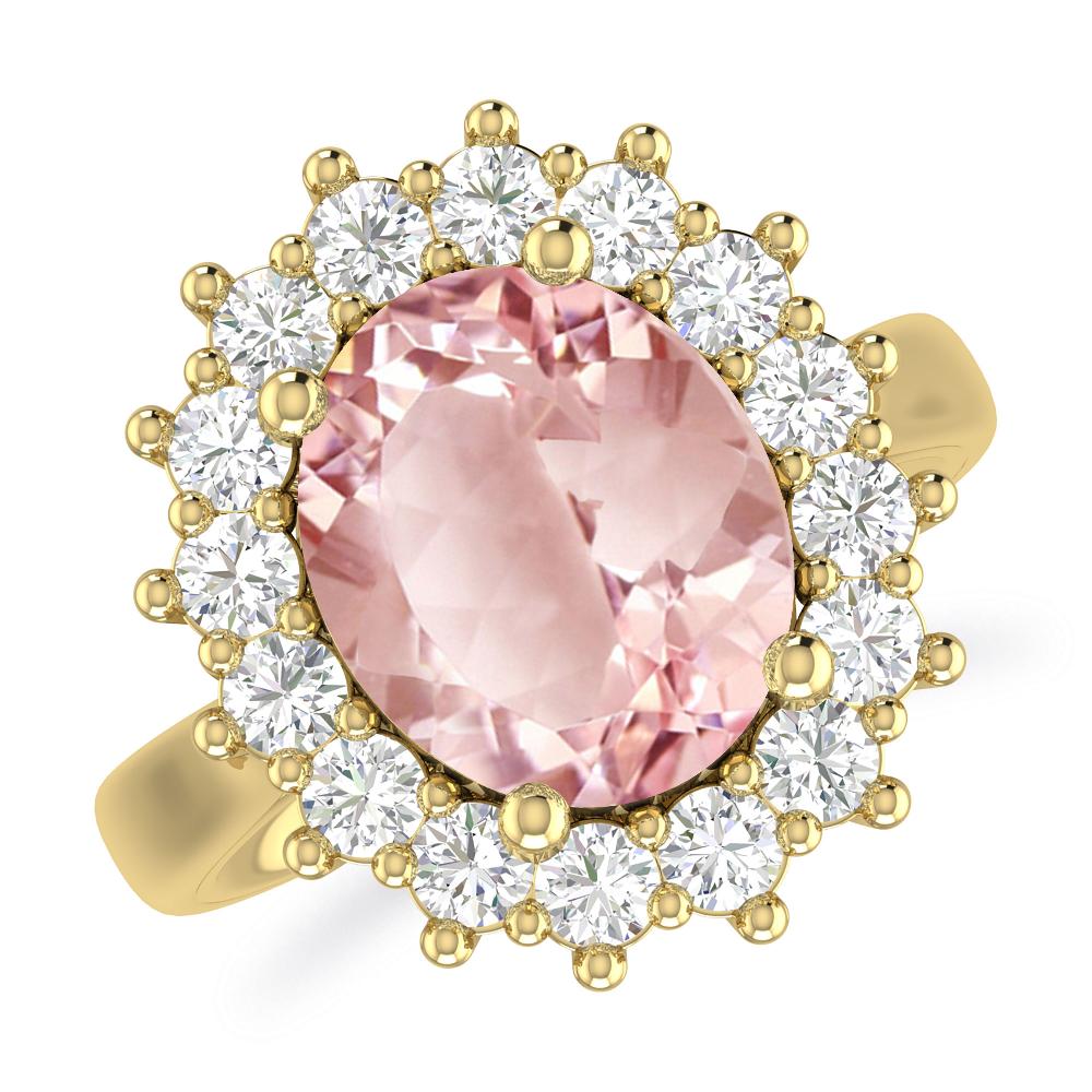Yellow Gold - Morganite