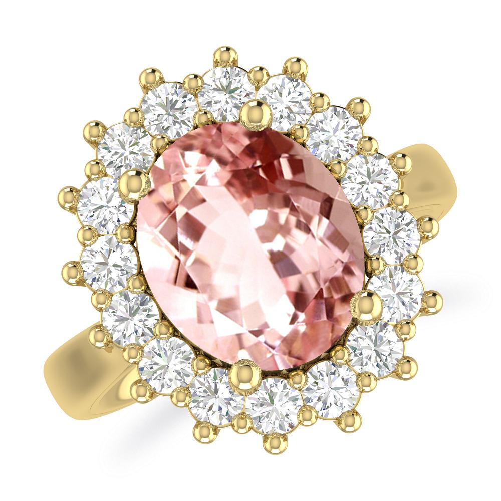 Yellow Gold - Morganite