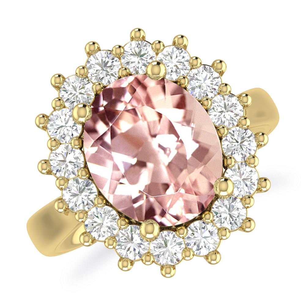 Yellow Gold - Morganite