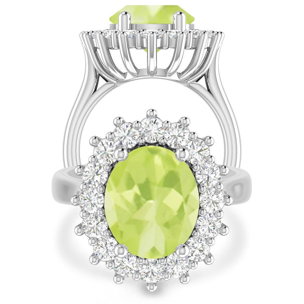 White Gold - Peridot