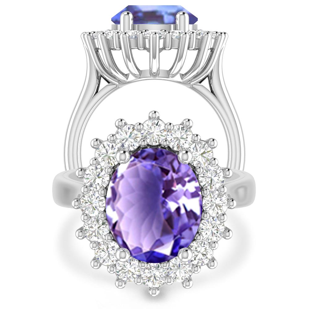 White Gold - Tanzanite