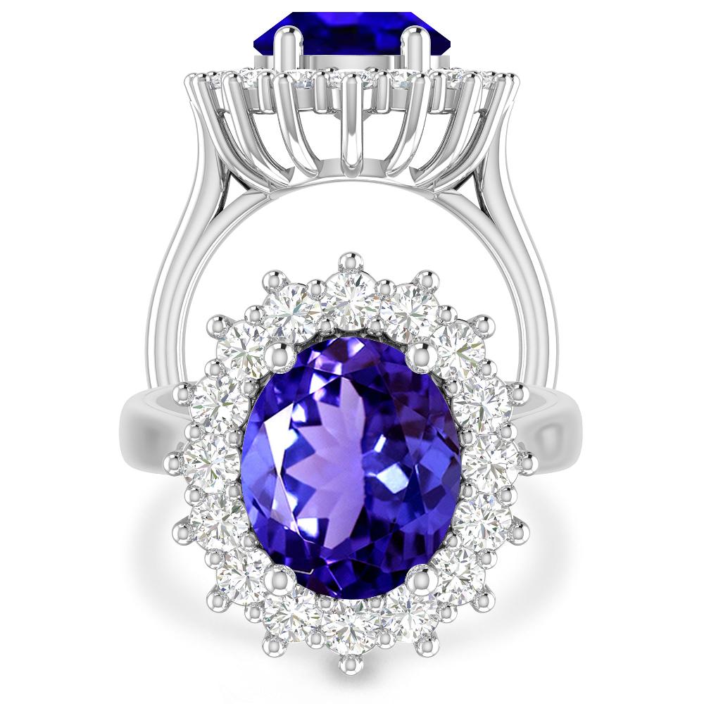 White Gold - Tanzanite