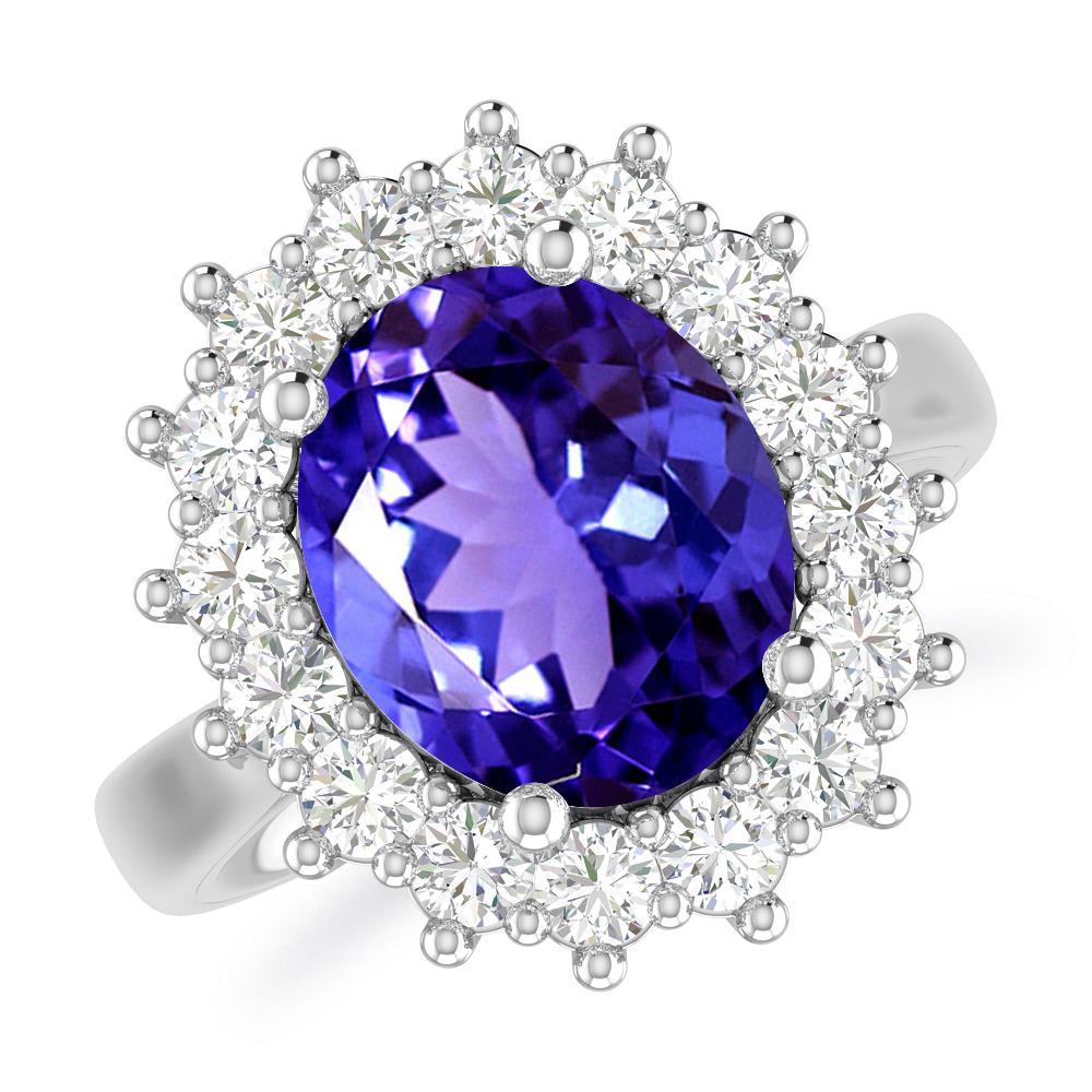 White Gold - Tanzanite