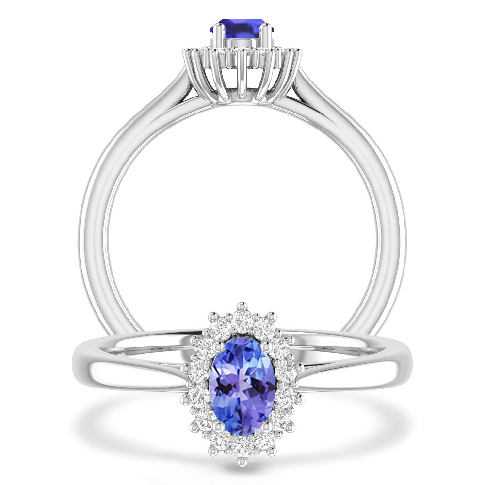 White Gold - Tanzanite