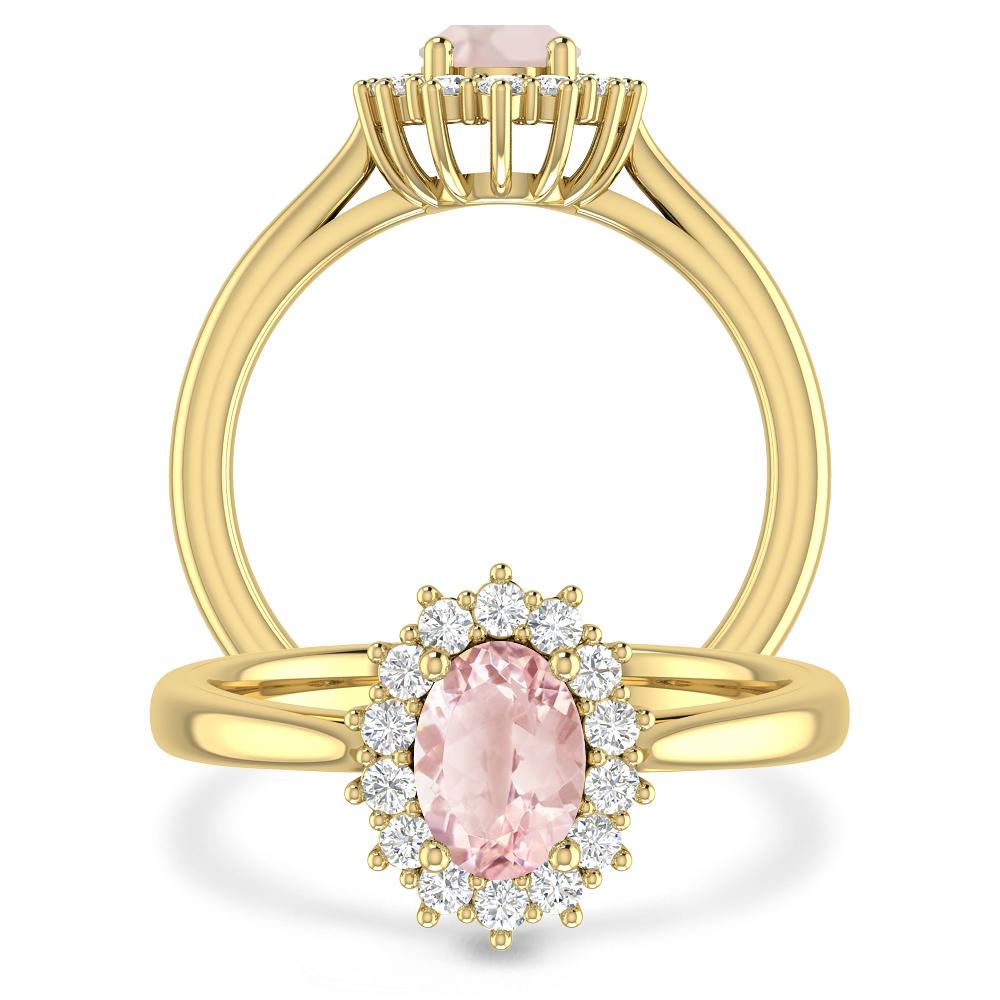 Yellow Gold - Morganite