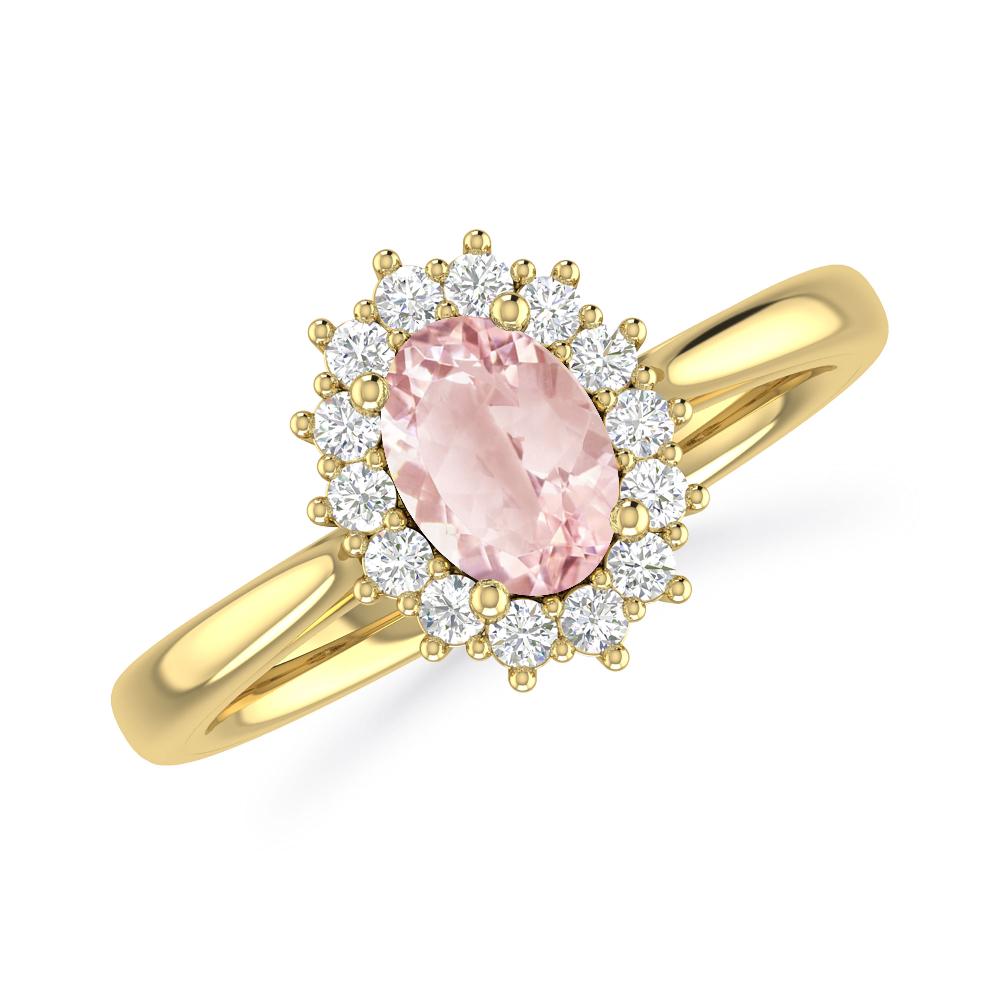 Yellow Gold - Morganite