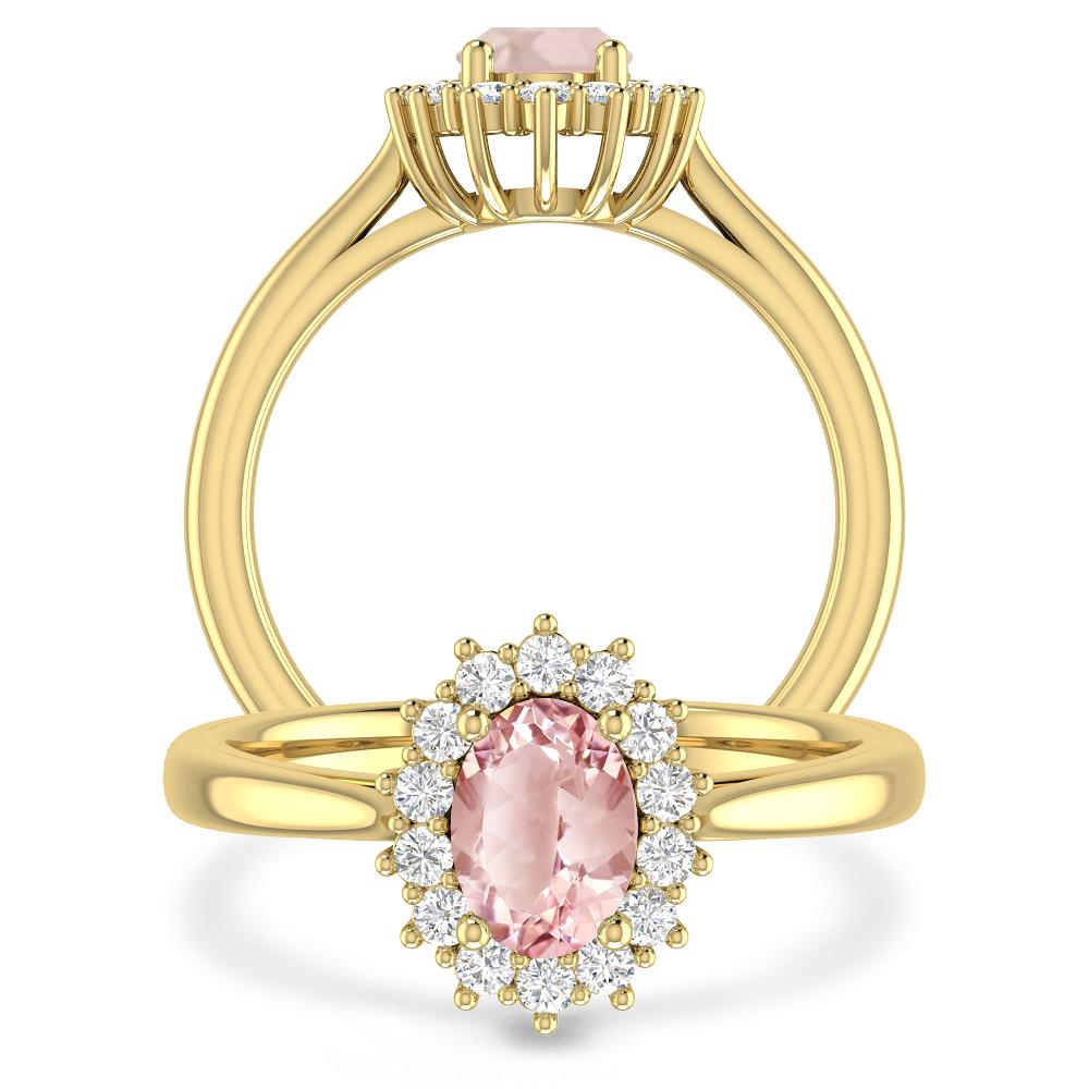 Yellow Gold - Morganite