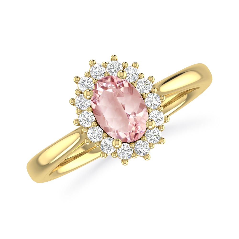 Yellow Gold - Morganite