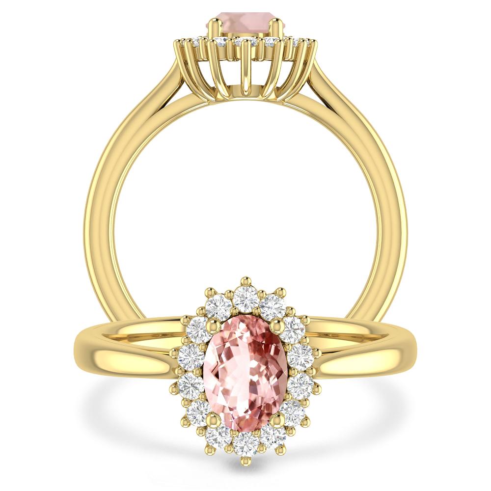 Yellow Gold - Morganite