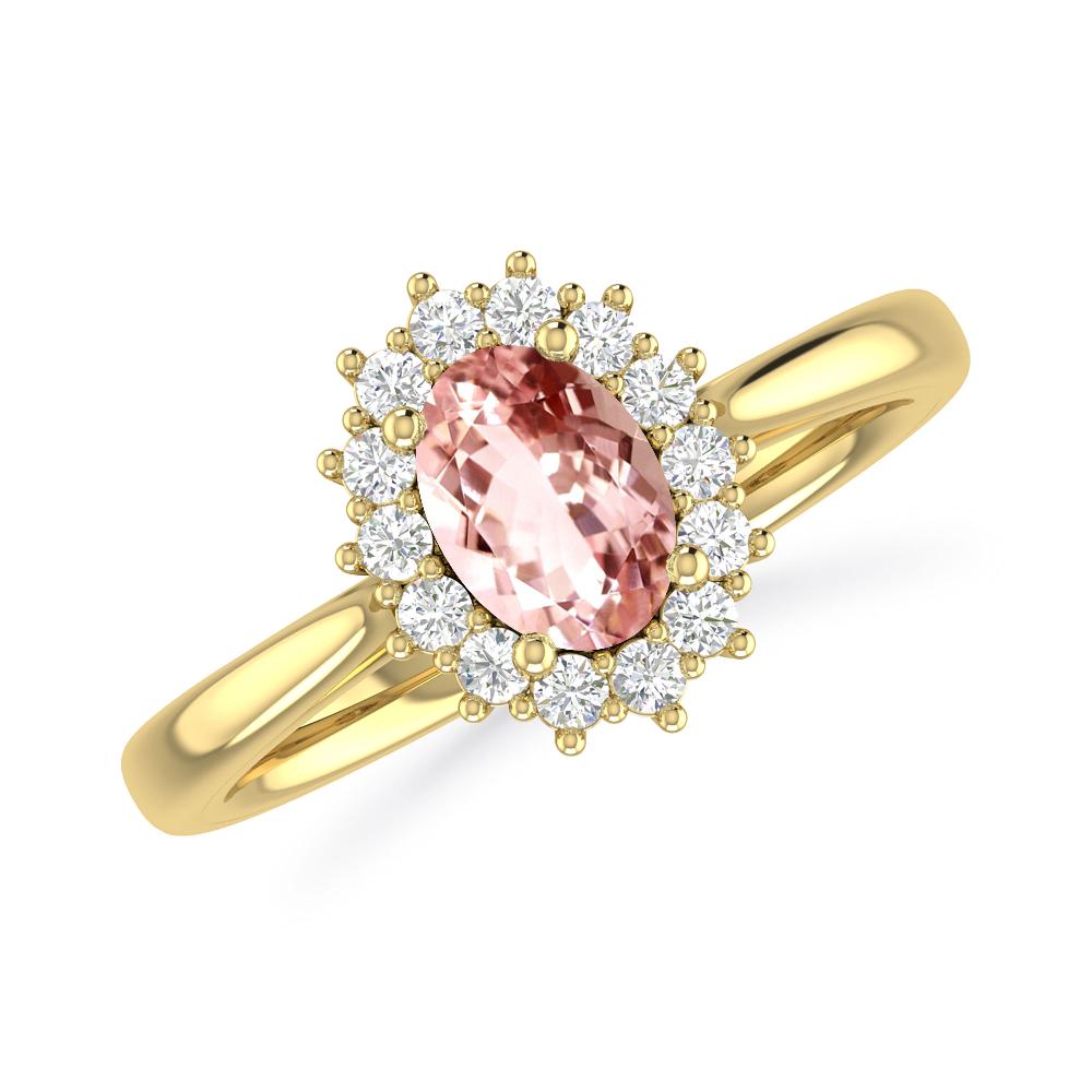 Yellow Gold - Morganite