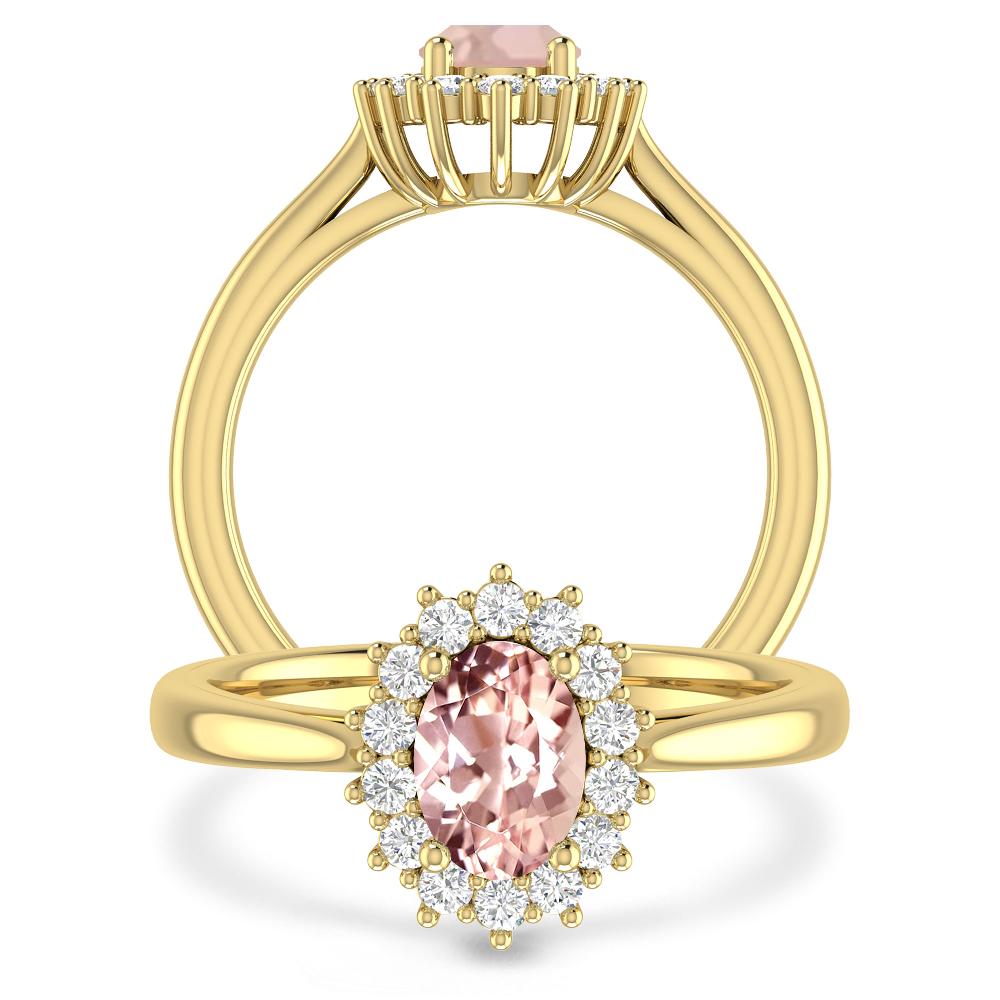 Yellow Gold - Morganite