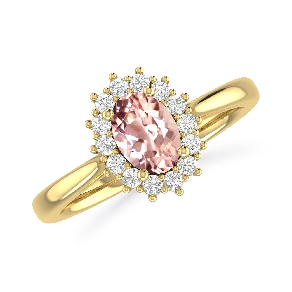 Yellow Gold - Morganite