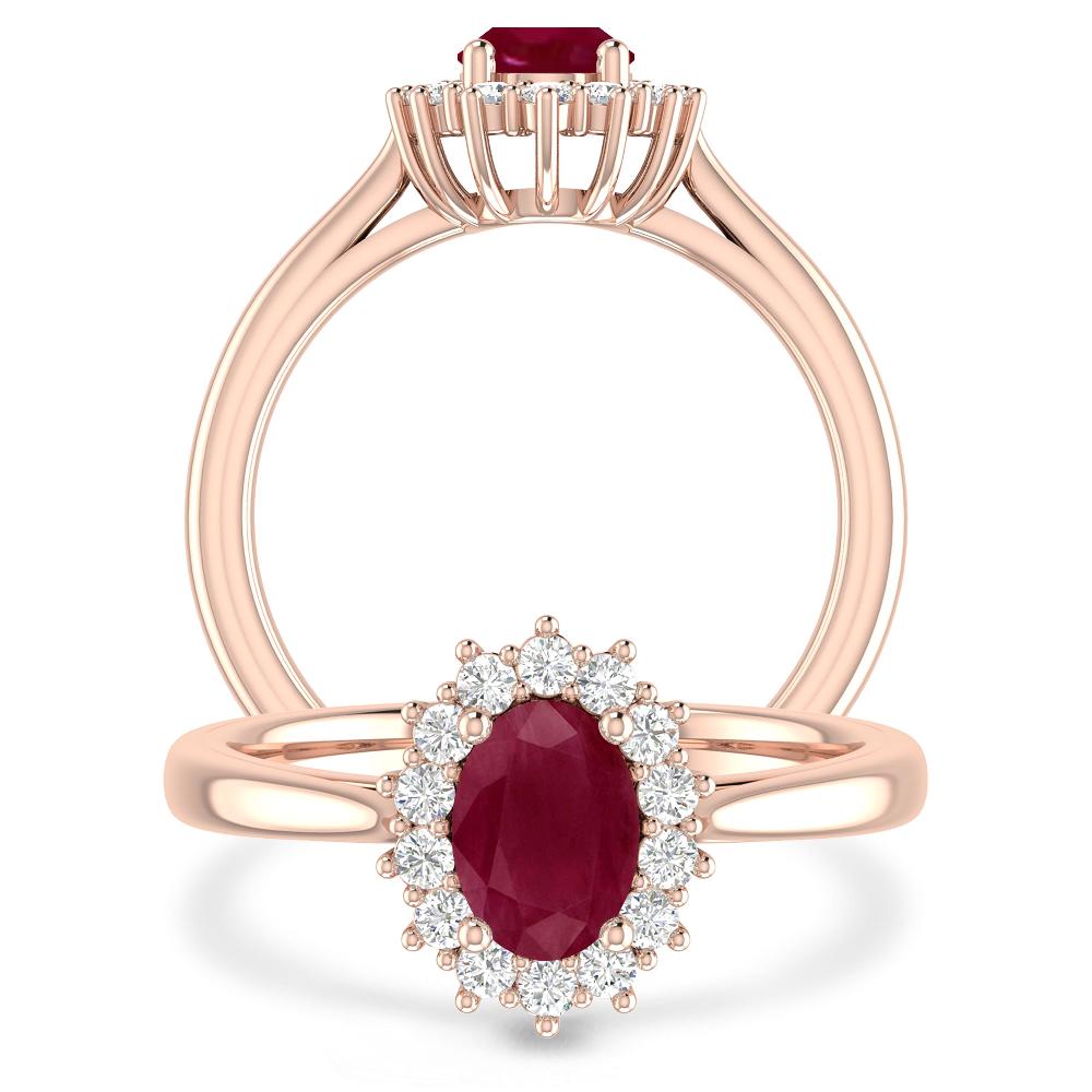 Rose Gold - Ruby