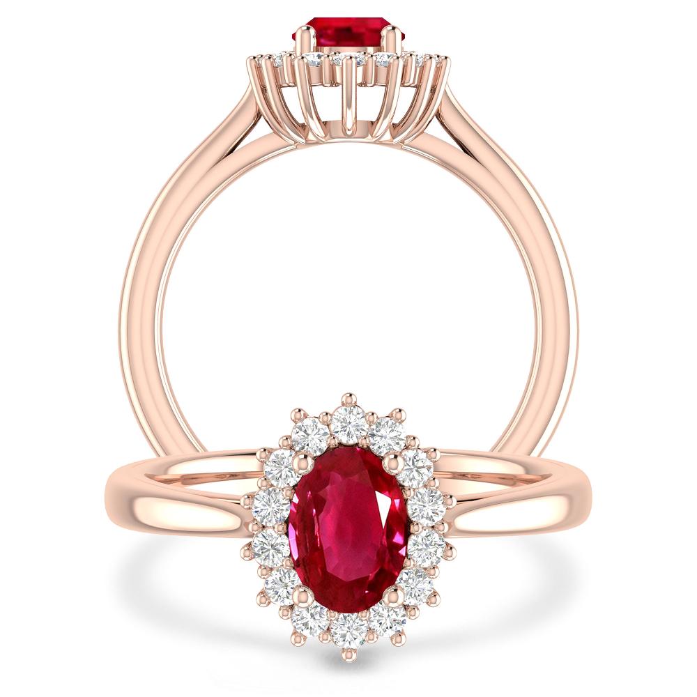 Rose Gold - Ruby