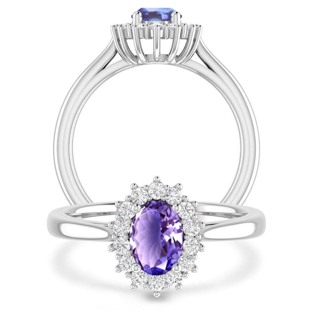 White Gold - Tanzanite