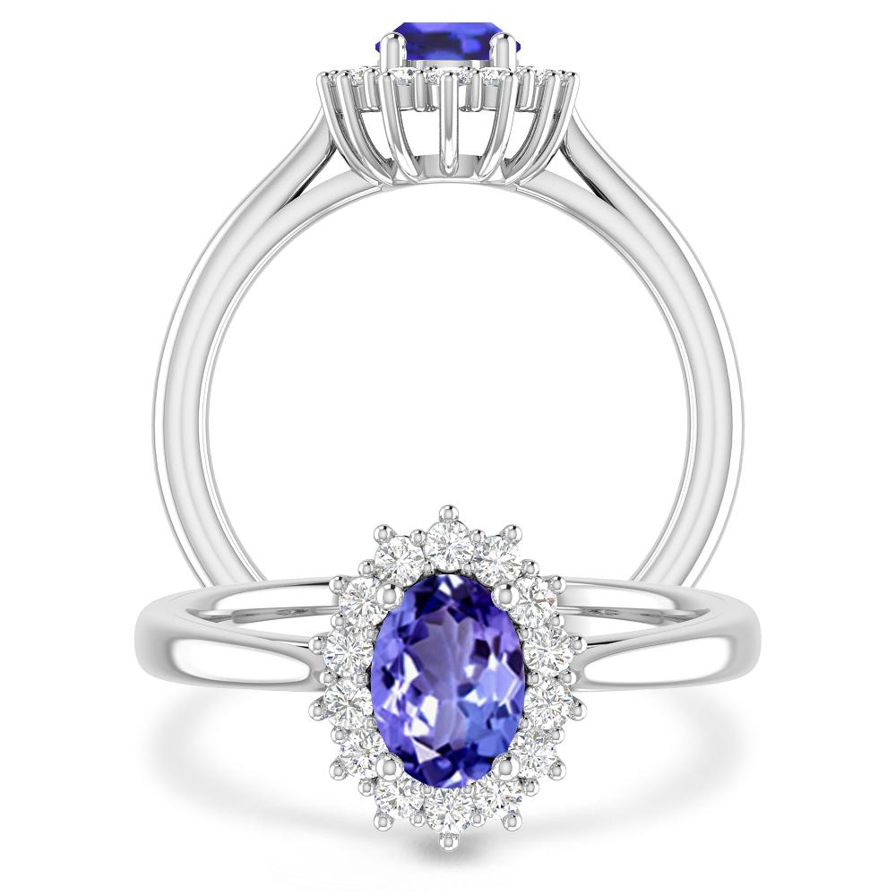 White Gold - Tanzanite