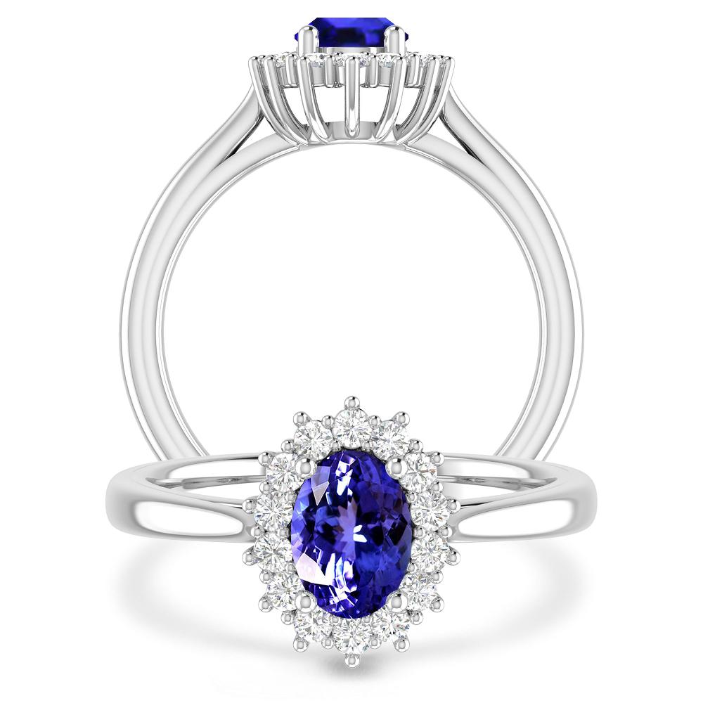 White Gold - Tanzanite