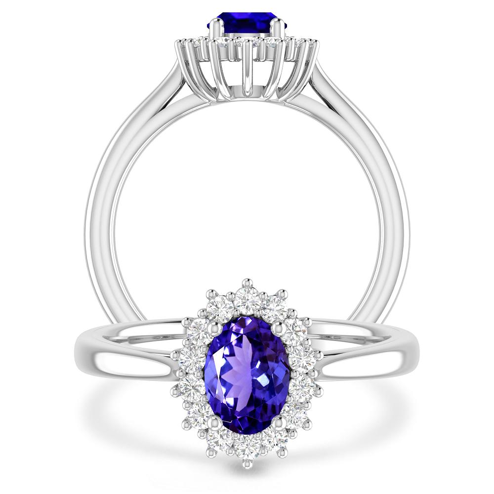 White Gold - Tanzanite