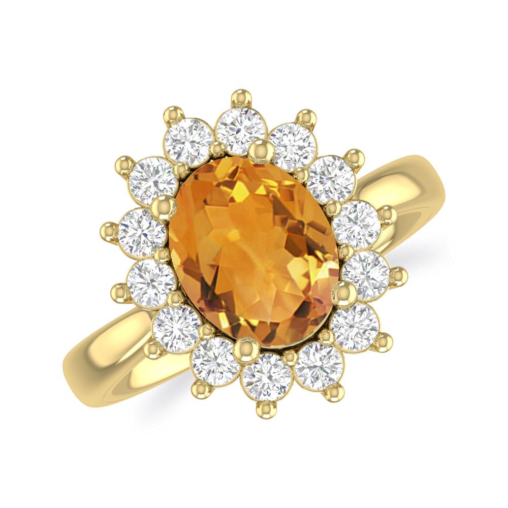 Yellow Gold - Citrine