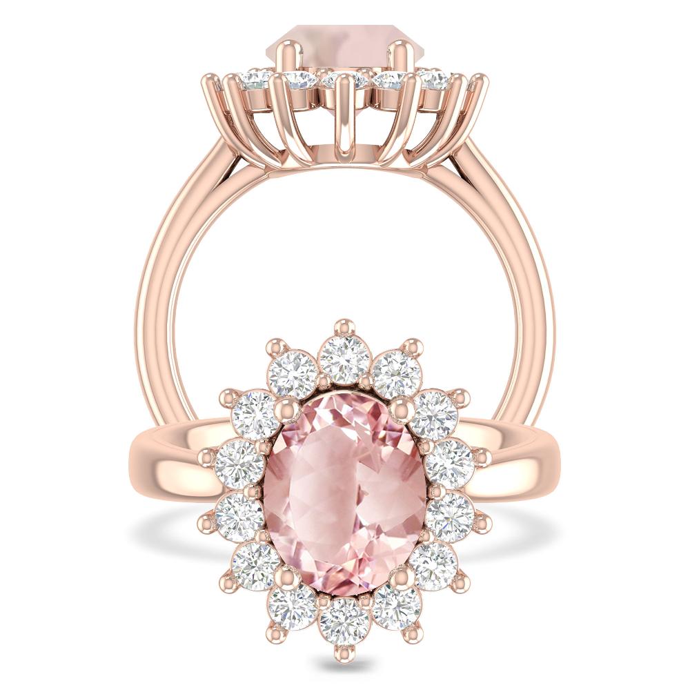 Rose Gold - Morganite