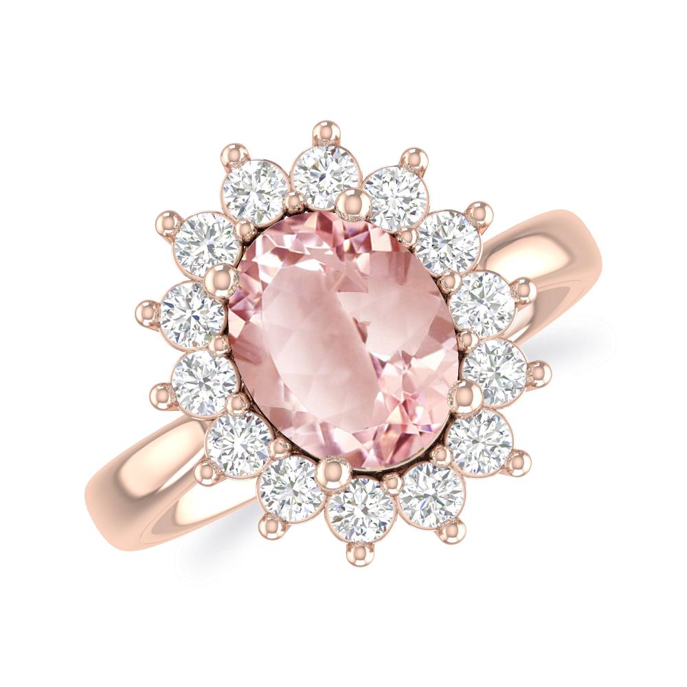 Rose Gold - Morganite