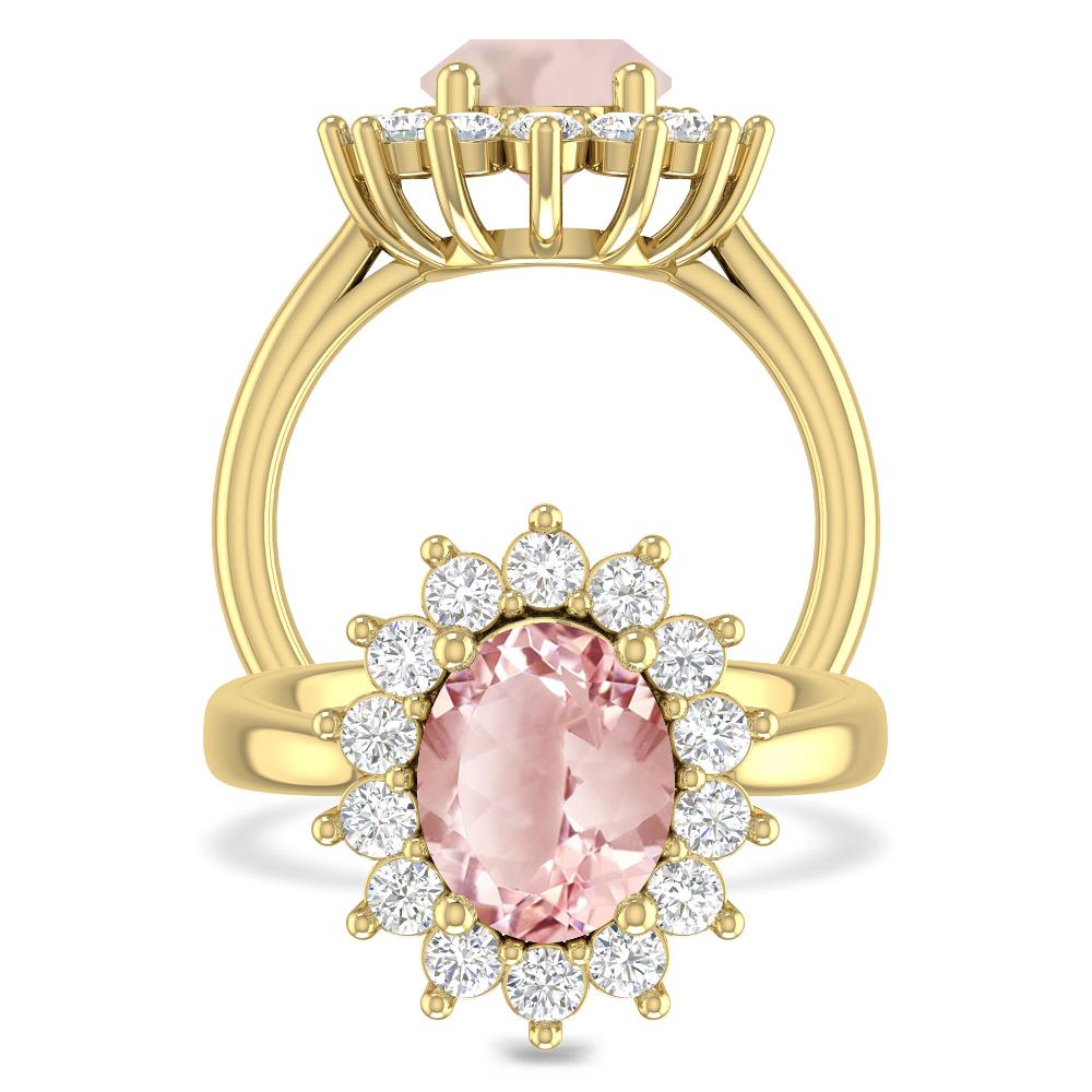 Yellow Gold - Morganite