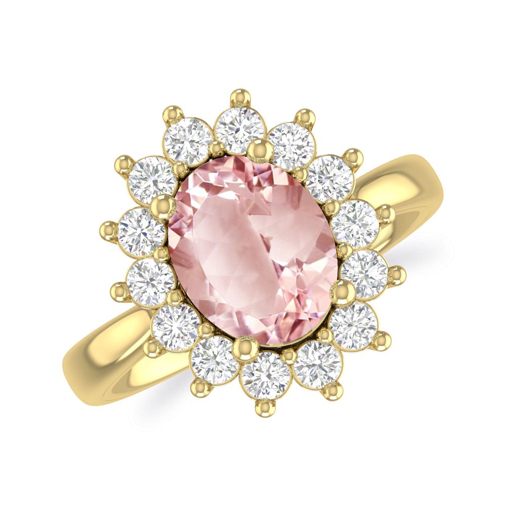 Yellow Gold - Morganite