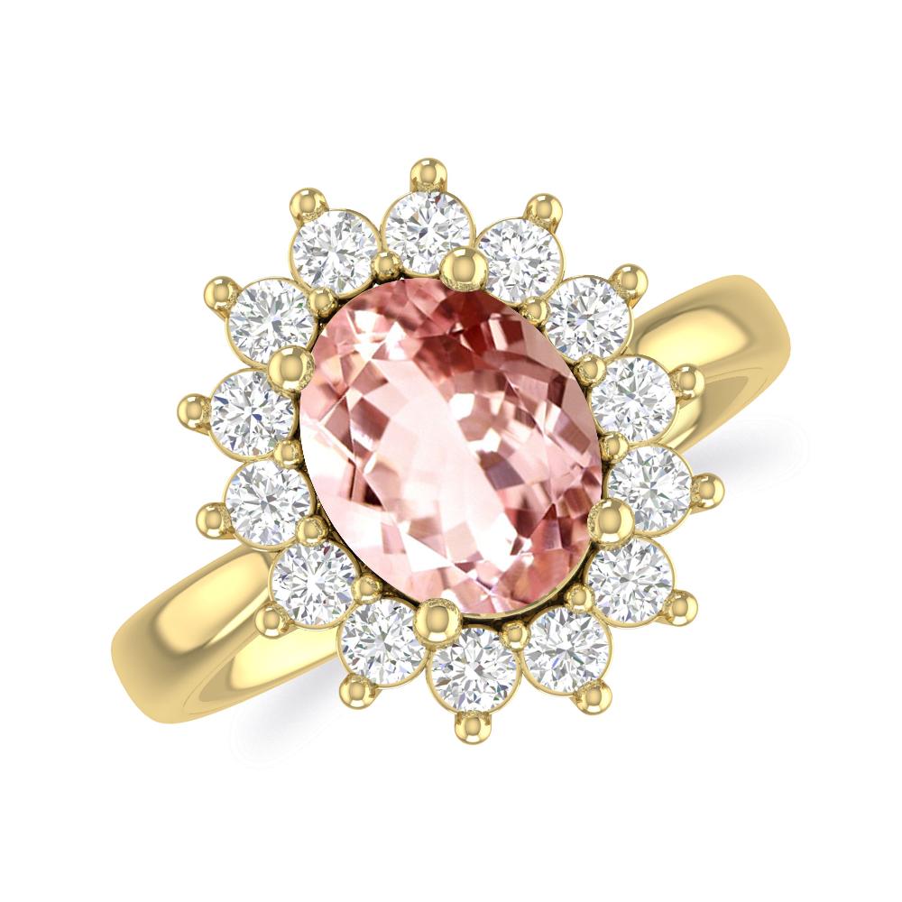 Yellow Gold - Morganite