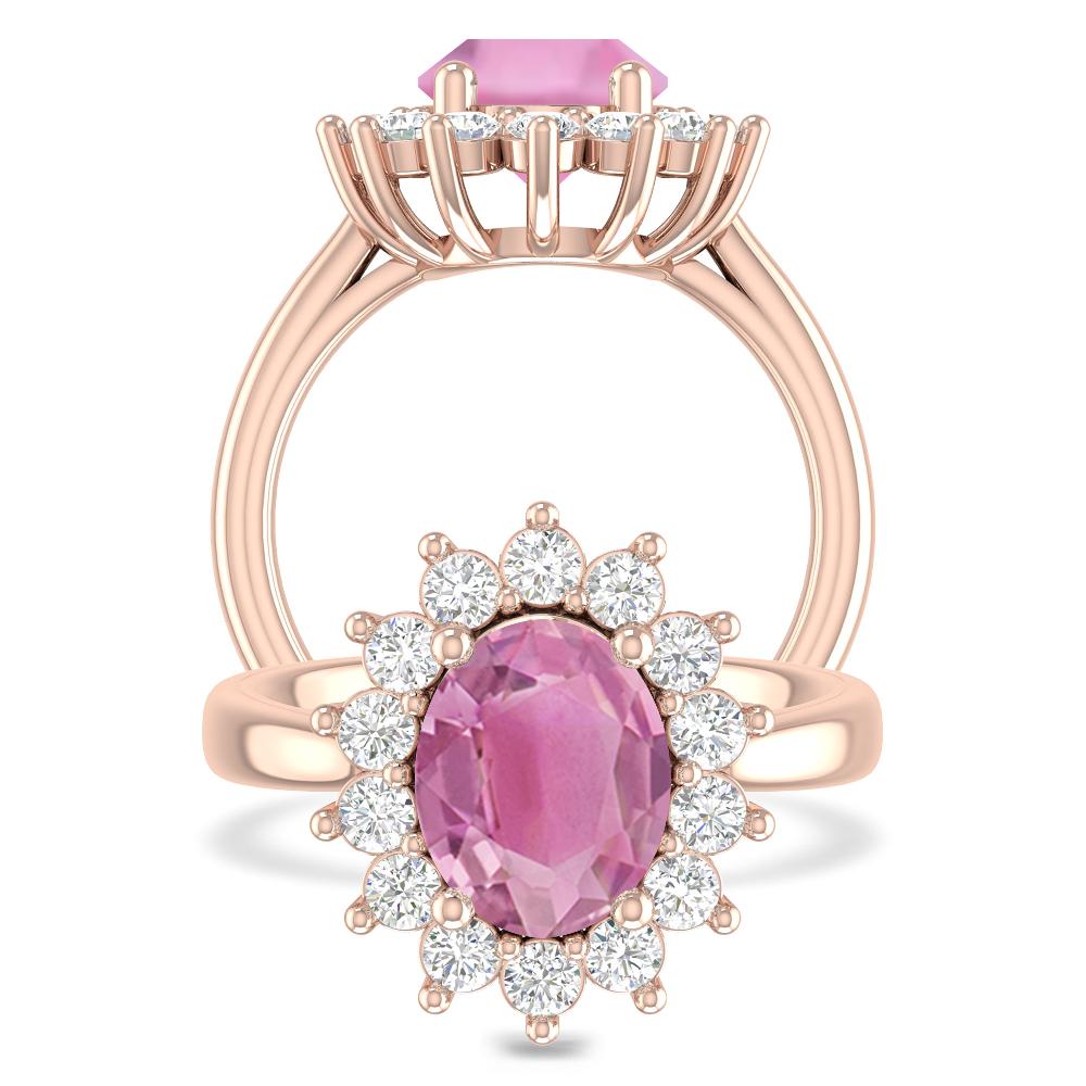 Rose Gold - Pink Tourmaline