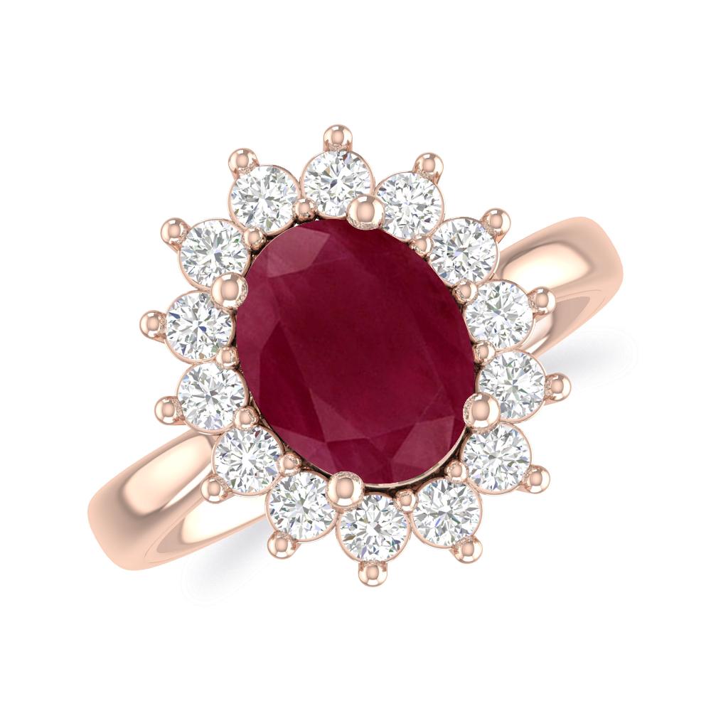 Rose Gold - Ruby
