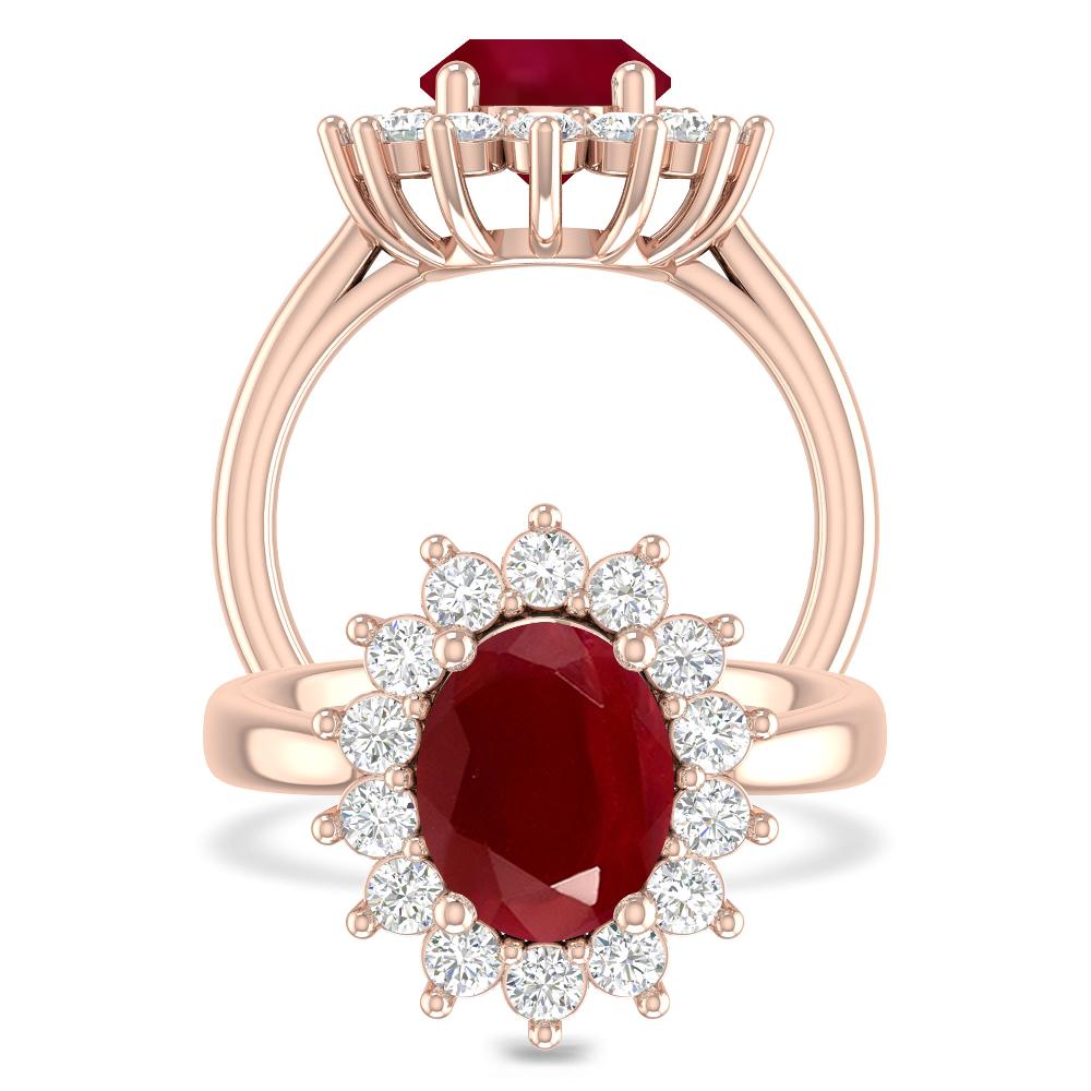 Rose Gold - Ruby
