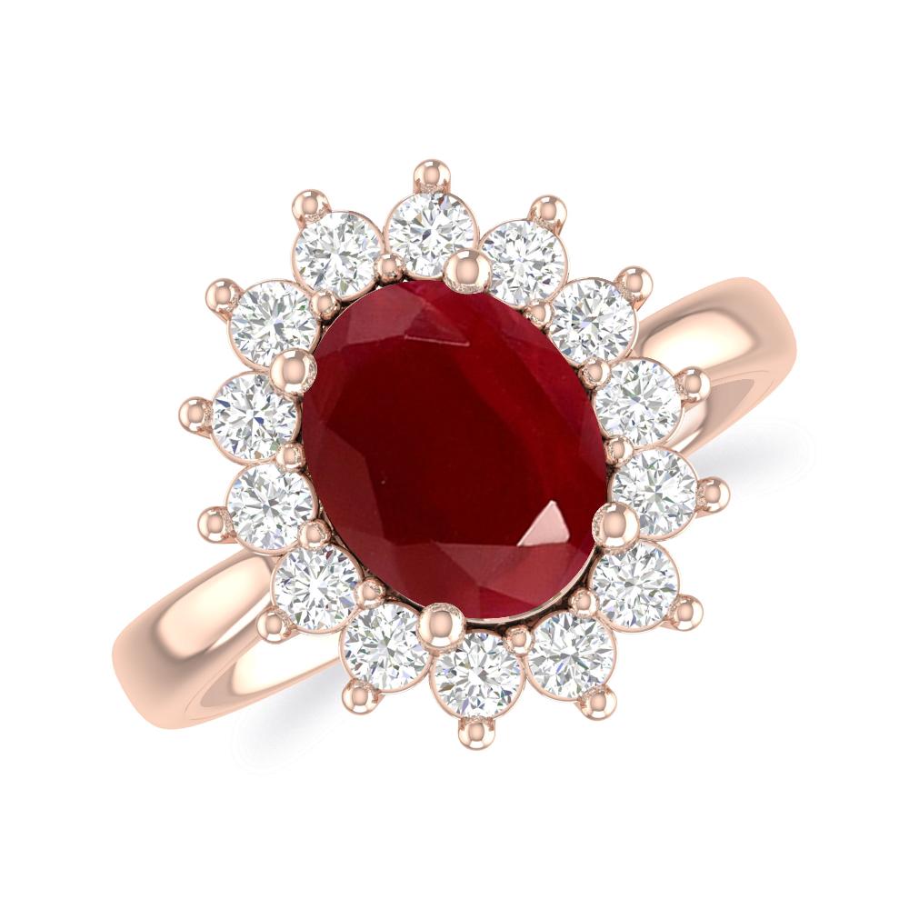 Rose Gold - Ruby